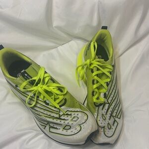 New women’s Balance Neon Green and White Sneakers